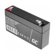 Green Cell AGM VRLA 6V 1.2Ah maintenance-free battery for the alarm system, cash register, toys Green Cell AGM VRLA 6V 1.2Ah maintenance-free battery for the alarm system, cash register, toys