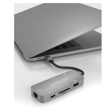 TERRATEC Adapter Connect C8 USB-C - USB-C PD / HDMI / USB3.0 / ..