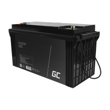Green Cell AGM VRLA 12V 120Ah maintenance-free battery for camper, photovoltaics, solar panels, boats