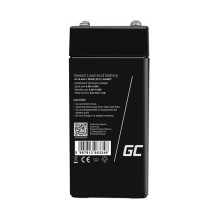 Green Cell AGM VRLA 4V 4Ah maintenance-free battery for the alarm system, cash register, toys Green Cell AGM VRLA 4V 4Ah maintenance-free battery for the alarm system, cash register, toys