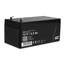 Green Cell AGM VRLA 12V 3.3Ah maintenance-free battery for the alarm system, cash register, toys Green Cell AGM VRLA 12V 3.3Ah maintenance-free battery for the alarm system, cash register, toys