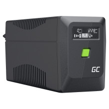 Greencell UPS Backup Power Supply 650VA 360W PowerProof with LCD Display Greencell UPS Backup Power Supply 650VA 360W PowerProof with LCD Display