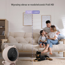 Kūdikių Stebėjimo Kamera - TrueLife NannyCam S3 Smart 1080p Wi‑Fi Kamera Kūdikių Stebėjimo Kamera - TrueLife NannyCam S3 Smart 1080p Wi‑Fi Kamera