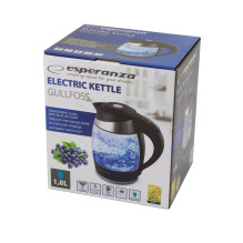Esperanza EKK009 elektrinis virdulys 1,8 l juodas, daugiaspalvis 2200 W Esperanza EKK009 elektrinis virdulys 1,8 l juodas, daugiaspalvis 2200 W