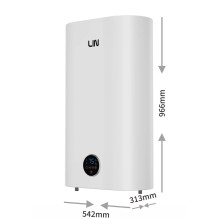 LIN LIFVD1SMWH 80L UNIVERSAL white electric water heater with WiFi