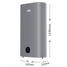 LIN LIFVD1SMGY 100L UNIVERSAL electric water heater, grey, WiFi LIN LIFVD1SMGY 100L UNIVERSAL electric water heater, grey, WiFi
