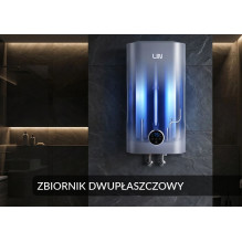 LIN LIFVD1SMGY 80L SMART Electric Water Heater, Grey, WiFi LIN LIFVD1SMGY 80L SMART Electric Water Heater, Grey, WiFi