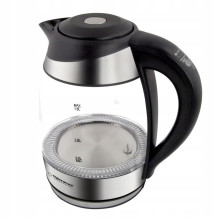 Esperanza EKK026 electric kettle 1.7 L 2200 W Black, Transparent Esperanza EKK026 electric kettle 1.7 L 2200 W Black, Transparent