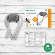 Medisana NM 990 masažuoklis kaklui, pilkas Medisana NM 990 masažuoklis kaklui, pilkas
