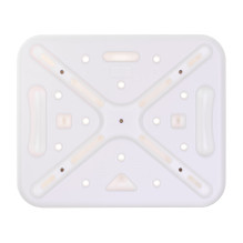 Shower chair with backrest and armrests