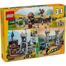 LEGO CREATOR 3 IN 1 31168 Viduramžių arklio riterio pilis LEGO CREATOR 3 IN 1 31168 Viduramžių arklio riterio pilis