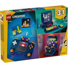 LEGO CREATOR 3 IN 1 31380 Retro žaidimų konsolė LEGO CREATOR 3 IN 1 31380 Retro žaidimų konsolė