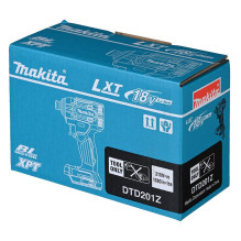 Zakrętarka udarowa 18V, 1 / 4" DTD201Z MAKITA Zakrętarka udarowa 18V, 1 / 4" DTD201Z MAKITA