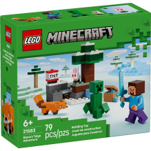 LEGO MINECRAFT 21583 Styvo taigos nuotykis LEGO MINECRAFT 21583 Styvo taigos nuotykis