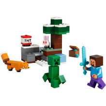LEGO MINECRAFT 21583 Styvo taigos nuotykis LEGO MINECRAFT 21583 Styvo taigos nuotykis