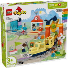 LEGO DUPLO 10428 Didelis interaktyvus bendruomenės traukinys LEGO DUPLO 10428 Didelis interaktyvus bendruomenės traukinys