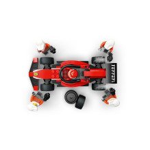 LEGO CITY 60443 F1 - Sustojimas techninio aptarnavimo zonoje ir komandos su Ferrari automobiliu
