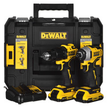 POWER TOOL COMBO KIT DEWALT DCK2062D2T (DCD709+DCF809) 18V 2X2.0AH