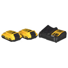 POWER TOOL COMBO KIT DEWALT DCK2062D2T (DCD709+DCF809) 18V 2X2.0AH