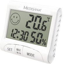 Medisana HG 100 Indoor Electronic hygrometer White Medisana HG 100 Indoor Electronic hygrometer White