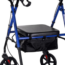 Lightweight aluminium four-wheel rehabilitation walker CH100AM