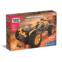 Constructor Clementoni BUGGY AND QUAD 75077BL, plastic Constructor Clementoni BUGGY AND QUAD 75077BL, plastic