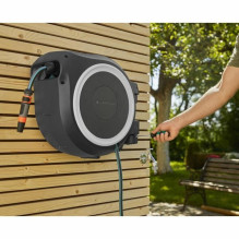 Gardena Wand-Schlauchbox RollUp L, 30 m, weiß
