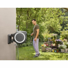 Gardena Wand-Schlauchbox RollUp L, 30 m, weiß