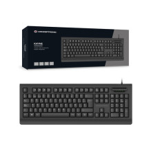 CONCEPTRONIC USB Keyboard + Smart ID Card Reader Layout ES Black