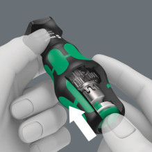 Wera Kraftform Kompakt Turbo 1, 19-teilig (Black / grün) Wera Kraftform Kompakt Turbo 1, 19-teilig (Black / grün)