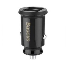 Baseus Car Charger Grain 3.1A Black (CCALL-ML01) Baseus Car Charger Grain 3.1A Black (CCALL-ML01)