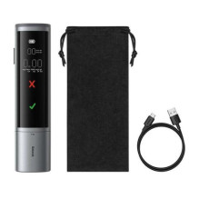 Baseus Car Tool Alcohol Breathalyser SafeJourney Pro Series, PD 5V, 470 mAh, (with USB - TYPE-C 1m cable), Gray (CRCX060 Baseus Car Tool Alcohol Breathalyser SafeJourney Pro Series, PD 5V, 470 mAh, (with USB - TYPE-C 1m cable), Gray (CRCX060