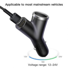Baseus Y Type Car Charger 3.4A Baseus Y Type Car Charger 3.4A