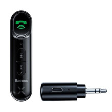 Baseus Car Tool Bluetooth BSBA-02 AUX Transmitter BT. 5.0, 10m Range, 145 mAh, Micro USB input, Black (WXQY-01) Baseus Car Tool Bluetooth BSBA-02 AUX Transmitter BT. 5.0, 10m Range, 145 mAh, Micro USB input, Black (WXQY-01)