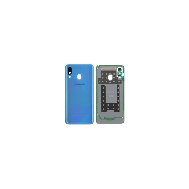 Galinis dangtelis Samsung A405 A40 2019 Blue originalus (service pack)