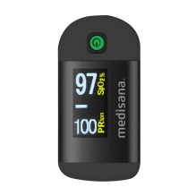 Pulso Oksimetras - Medisana PM 100 OLED Juoda Pulso Oksimetras - Medisana PM 100 OLED Juoda