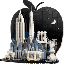 Konstruktorius - Lego Architecture 21066 New York City, 1 465 Dalių Konstruktorius - Lego Architecture 21066 New York City, 1 465 Dalių