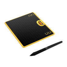 Grafinė Planšetė - Huion HS64 SE, 160 × 102 mm, 8 192 Slėgio Lygių Grafinė Planšetė - Huion HS64 SE, 160 × 102 mm, 8 192 Slėgio Lygių