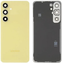 Galinis dangtelis Samsung S721 S24 FE Yellow originalus (used Grade B)