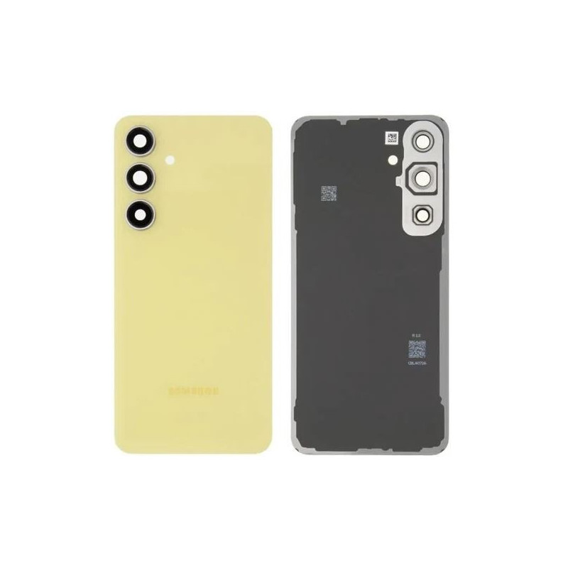 Galinis dangtelis Samsung S721 S24 FE Yellow originalus (used Grade B)