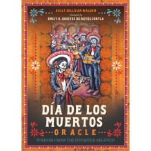 Kosmetinis defektas Dia De Los Muertos Oracle kortos Blue Angel Kosmetinis defektas Dia De Los Muertos Oracle kortos Blue Angel