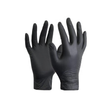 Gloves disposable Paclan, nitrile, black, L, 100 pcs Gloves disposable Paclan, nitrile, black, L, 100 pcs