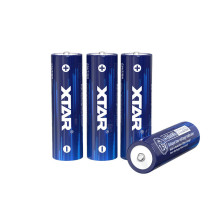 Baterijos - XTAR R6 / AA 1,5 V 2500 mAh Įkraunamos Ličio Jonų Baterijos, 4 vnt.