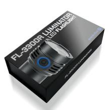 Rankinis Žibintuvėlis - everActive FL-3300R Luminator, 3 300 Liumenų, 4 000 mAh, USB-C, Pilkas Rankinis Žibintuvėlis - everActive FL-3300R Luminator, 3 300 Liumenų, 4 000 mAh, USB-C, Pilkas