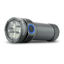 Rankinis Žibintuvėlis - everActive FL-3300R Luminator, 3 300 Liumenų, 4 000 mAh, USB-C, Pilkas Rankinis Žibintuvėlis - everActive FL-3300R Luminator, 3 300 Liumenų, 4 000 mAh, USB-C, Pilkas