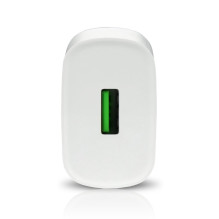 Įkroviklis - everActive SC-250Q 18W Greitas Įkrovimas 3.0 USB Įkroviklis, Balta Įkroviklis - everActive SC-250Q 18W Greitas Įkrovimas 3.0 USB Įkroviklis, Balta