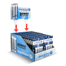 Baterijos - Duracell Display LR6 AA Pro Šarminės, 3 000 mAh, 24 × 4 vnt. Baterijos - Duracell Display LR6 AA Pro Šarminės, 3 000 mAh, 24 × 4 vnt.