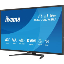 Monitorius - iiyama ProLite X4373UHSU-B2 43 colių 4K UHD 120 Hz