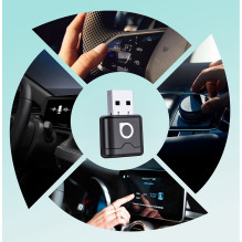 Belaidis CarPlay / Android Auto adapteris Ottocast Mini Aura juodas CA530-T