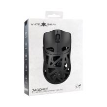 White Shark DAGONET-2 BLACK WGM-5019 Wireless 24000 dpi Black